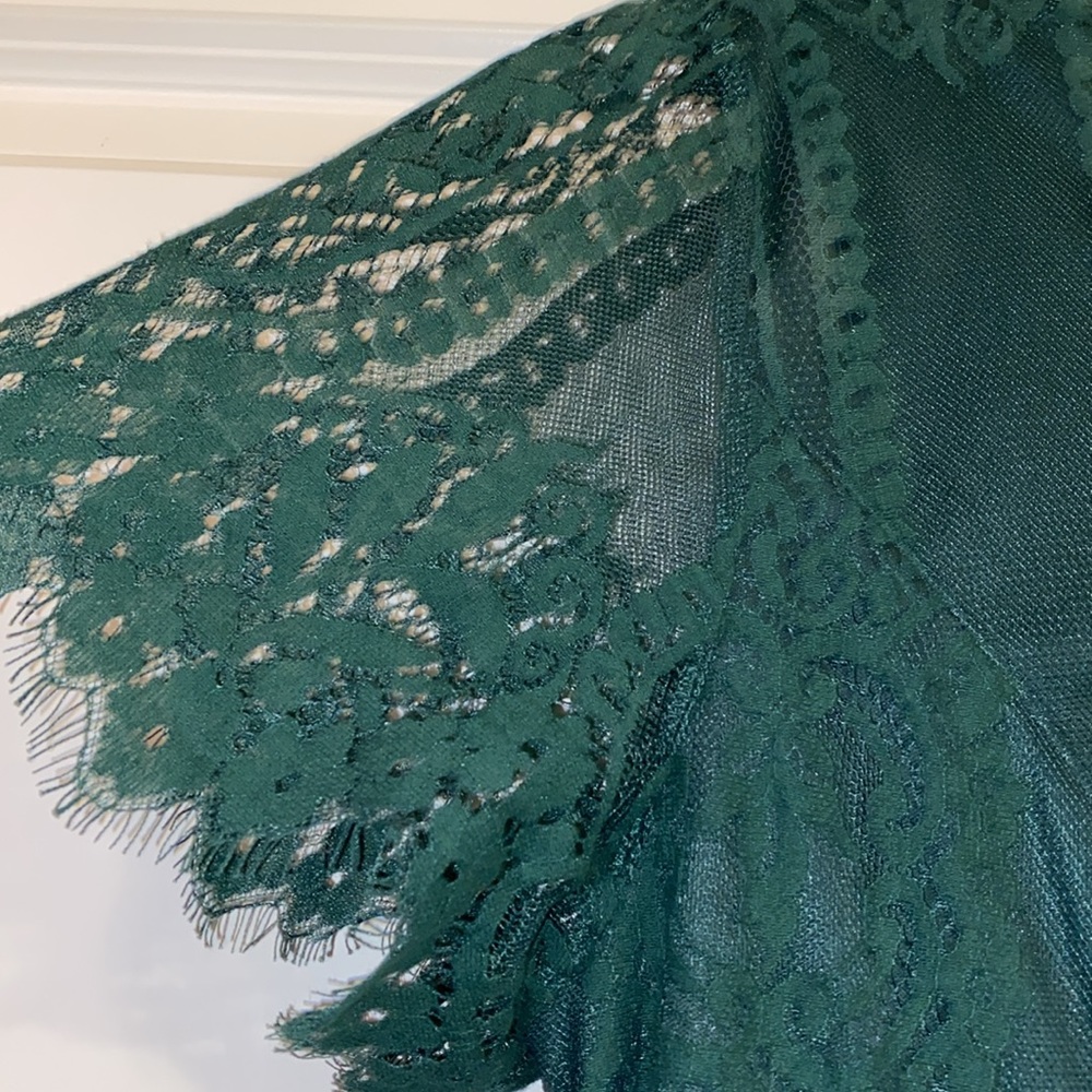 Dress - Hunter Green - Picture 4 of 11